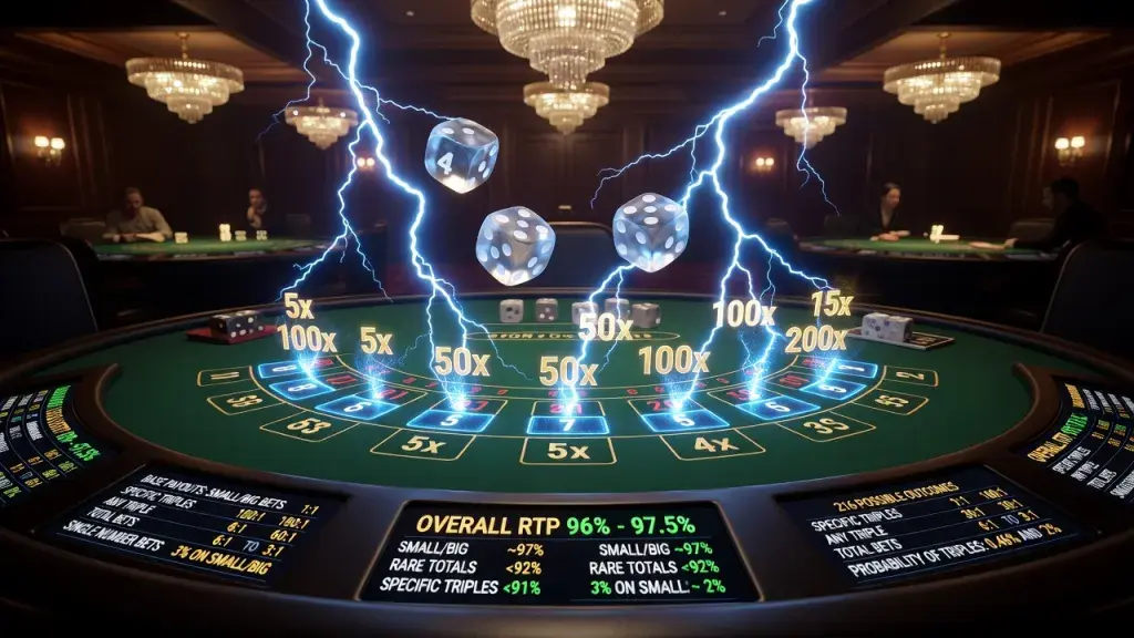Lightning Sic Bo RTP: Game Odds, Payouts, and Real RTP Rate Explained