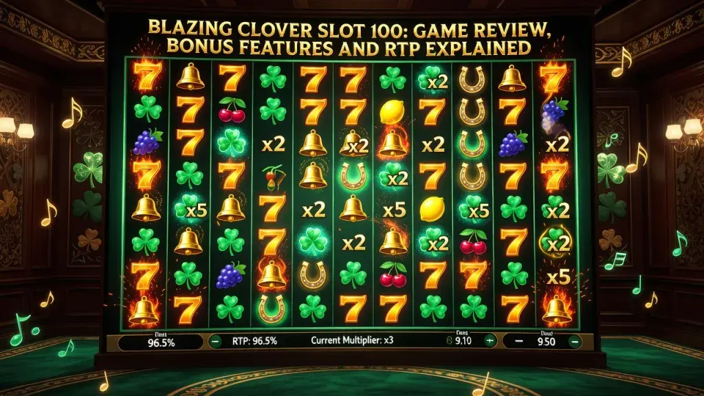 Blazing Clover Slot 100: Game Review, Bonus Features and RTP Explained